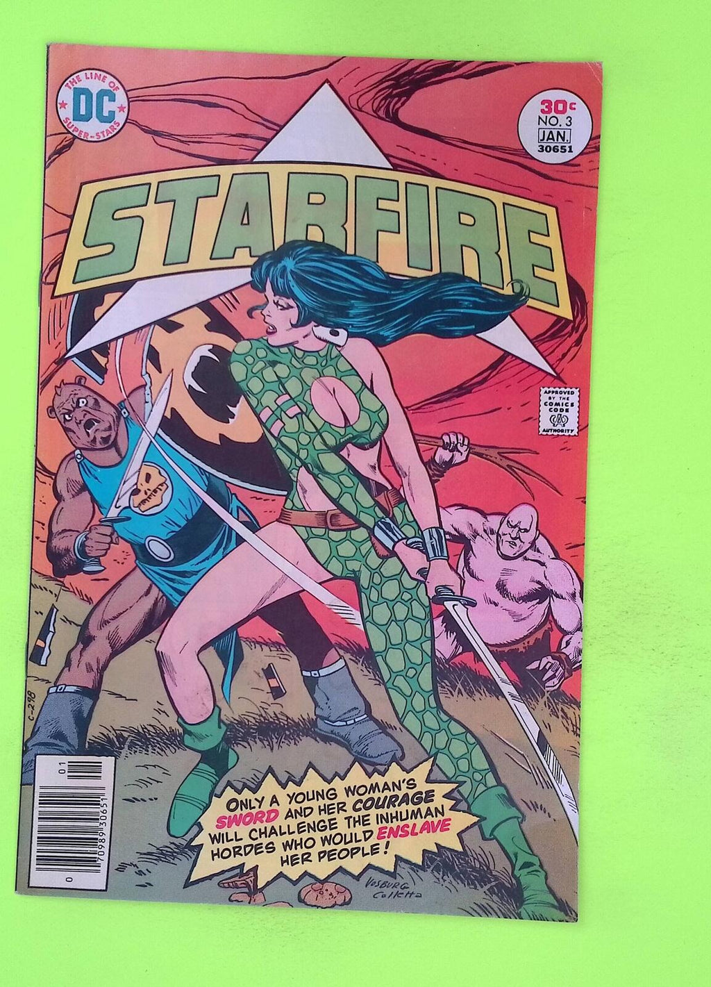 Starfire #3 1977 DC Comics Newsstand 8.0 Comic Book L55-252