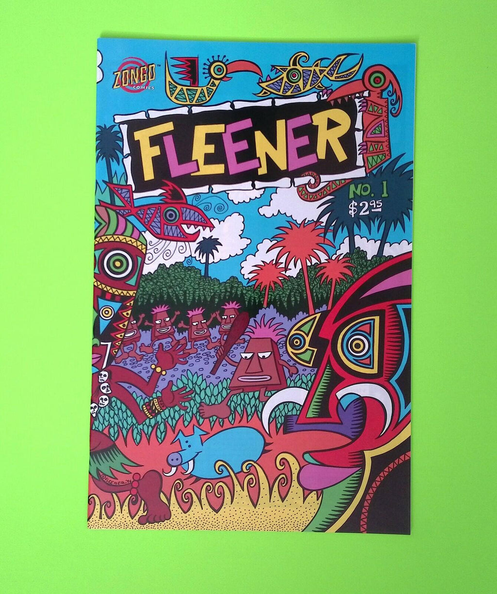 Fleener #1 Zongo Comics High Grade Comic Book W340-38