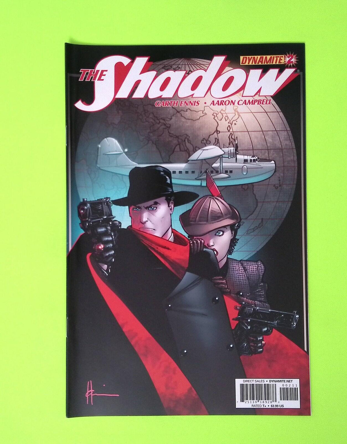 The Shadow #2b Vol. 5 2012 Dynamite Entertainment Variant High Grade X89-208