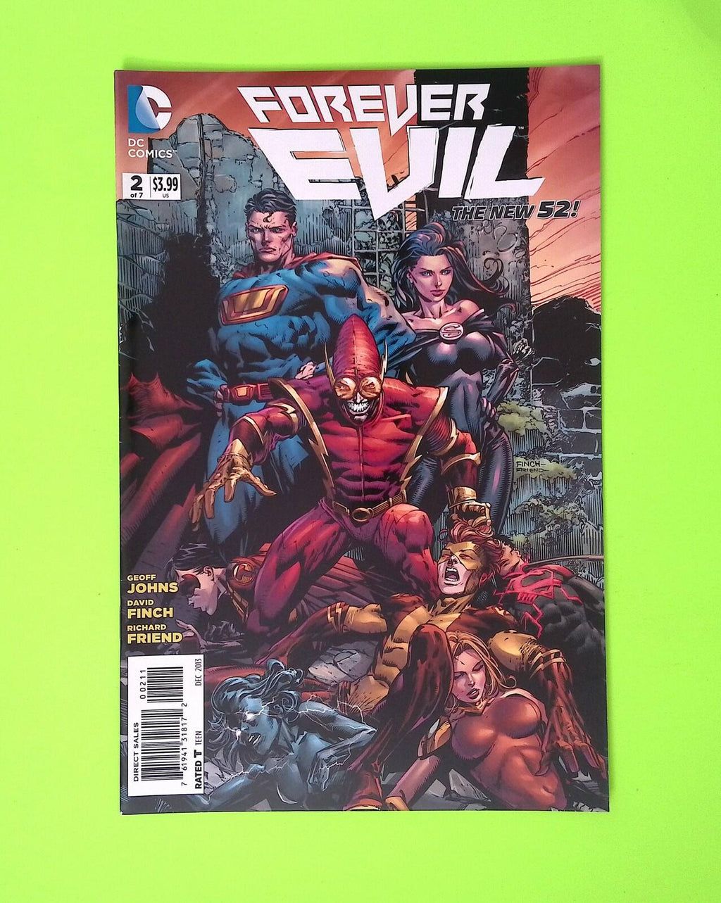 Forever Evil #2 2013 DC Comics High Grade Comic Book X191-31