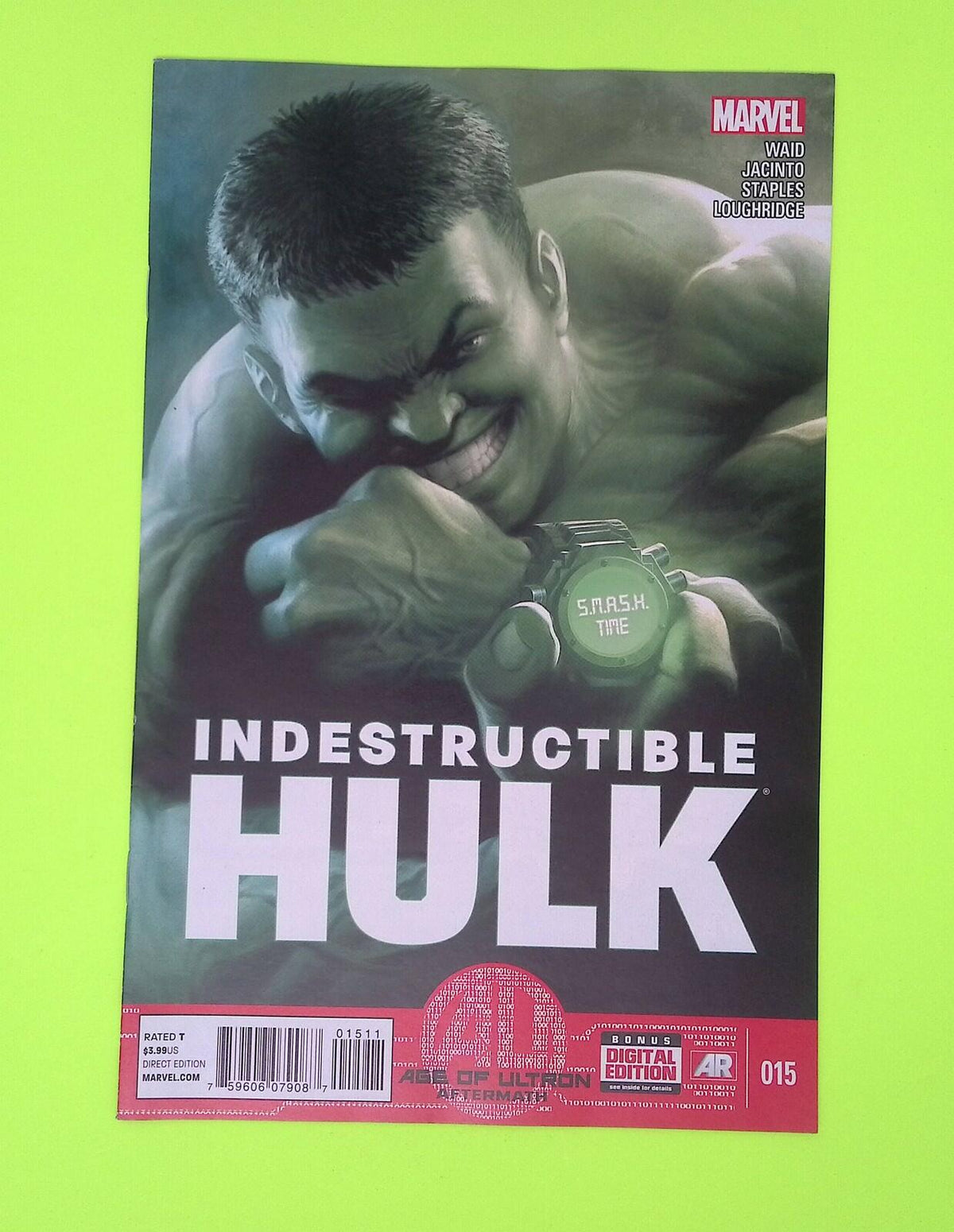Indestructible Hulk #15 2014 Marvel Comics 7.0 Comic Book W53-43