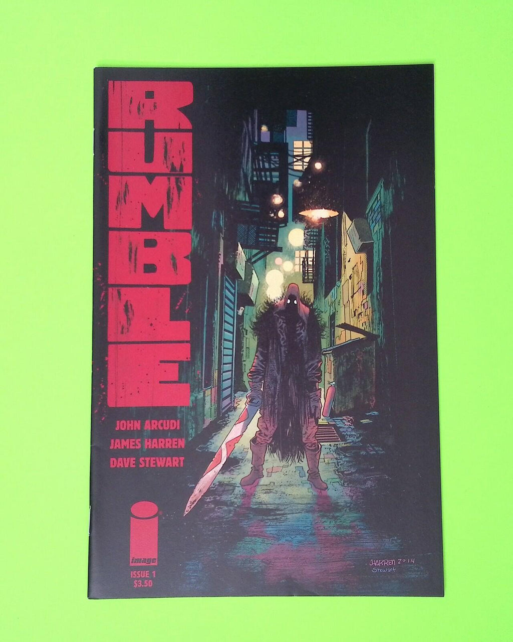 Rumble #1 Vol. 1 2014 Image Comics High Grade Comic Book B39-210