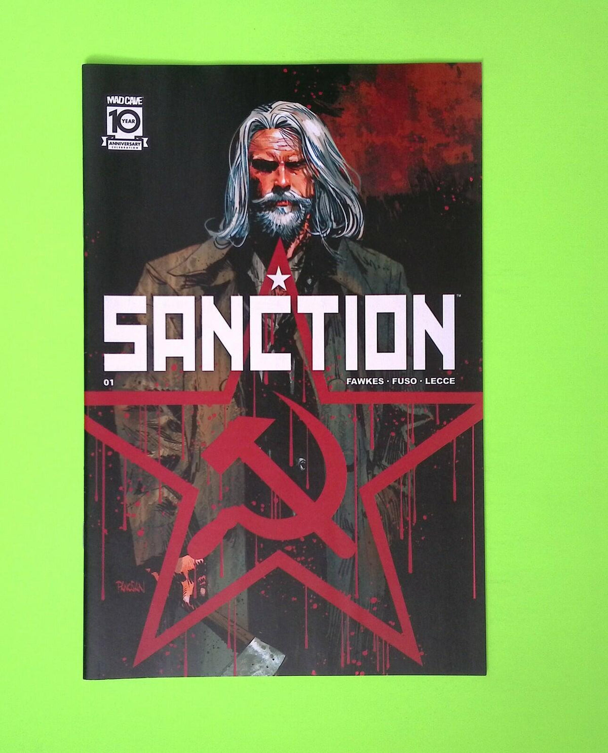 Sanction #1 2024 Mad Cave Studios High Grade Comic Book W314-28