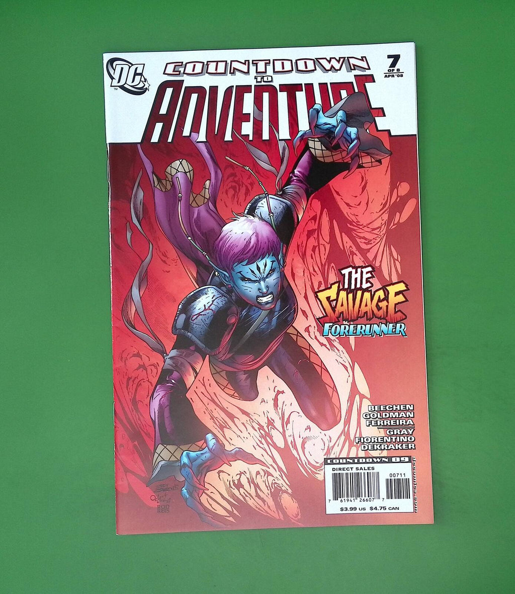 COUNTDOWN TO ADVENTURE #7 7.0 DC COMIC BOOK H38-24