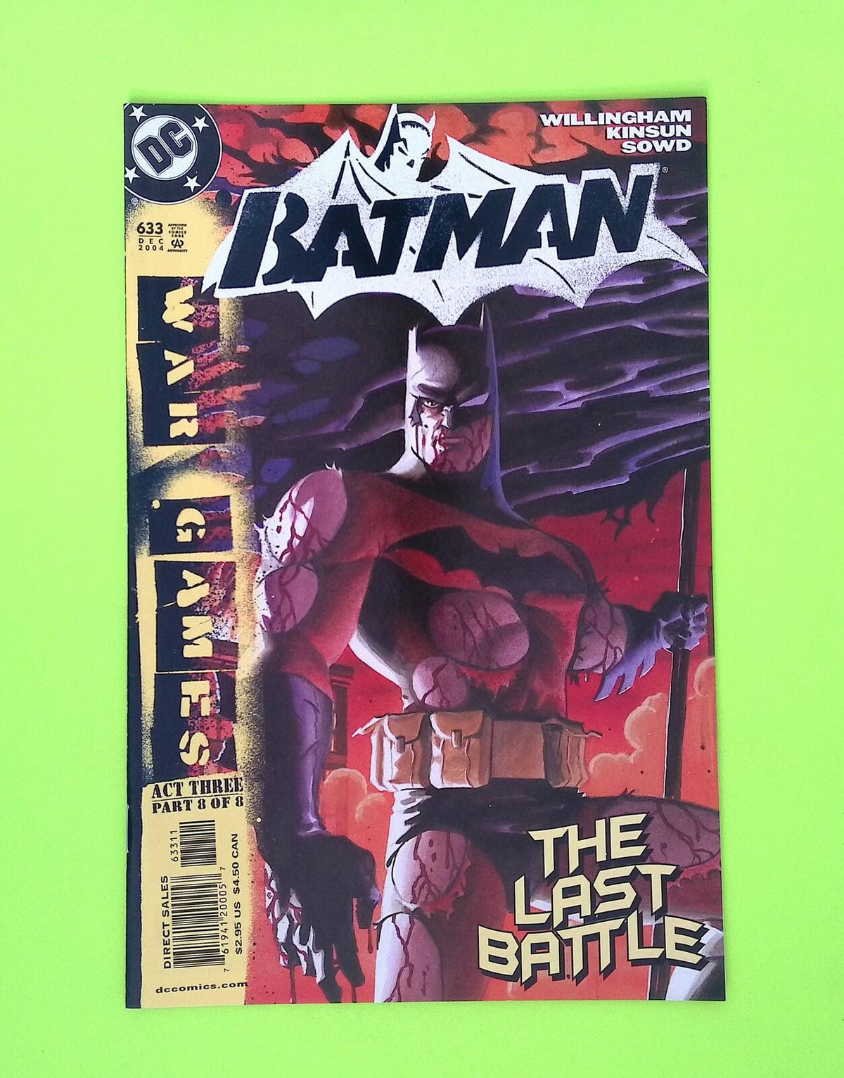 Batman #633 Vol. 1 2004 DC Comics High Grade Comic Book W210-7