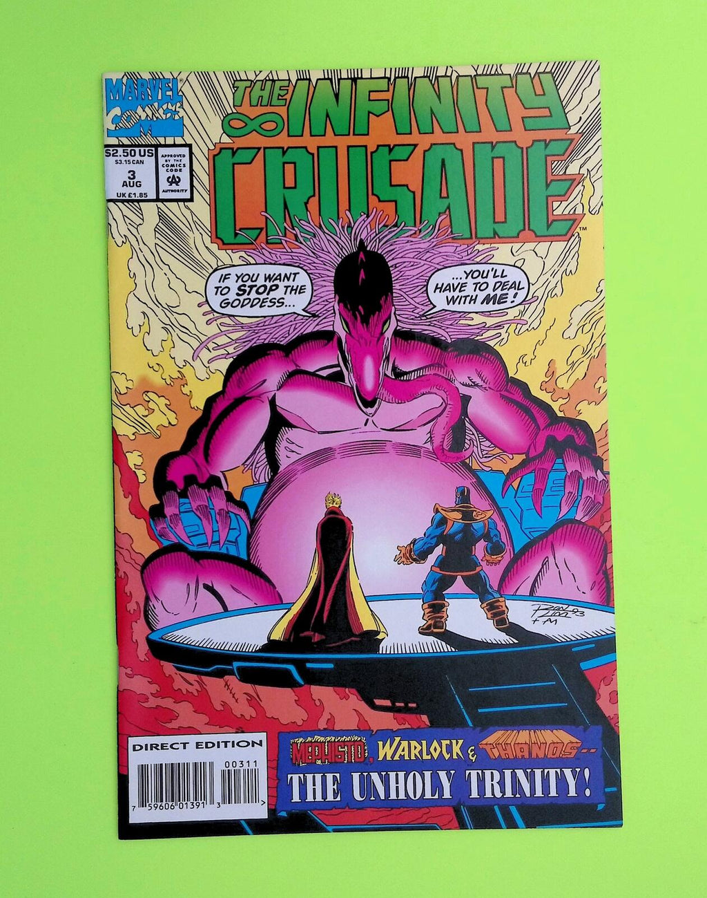Infinity Crusade #3 1993 Marvel Comics 8.0 Comic Book L42-251
