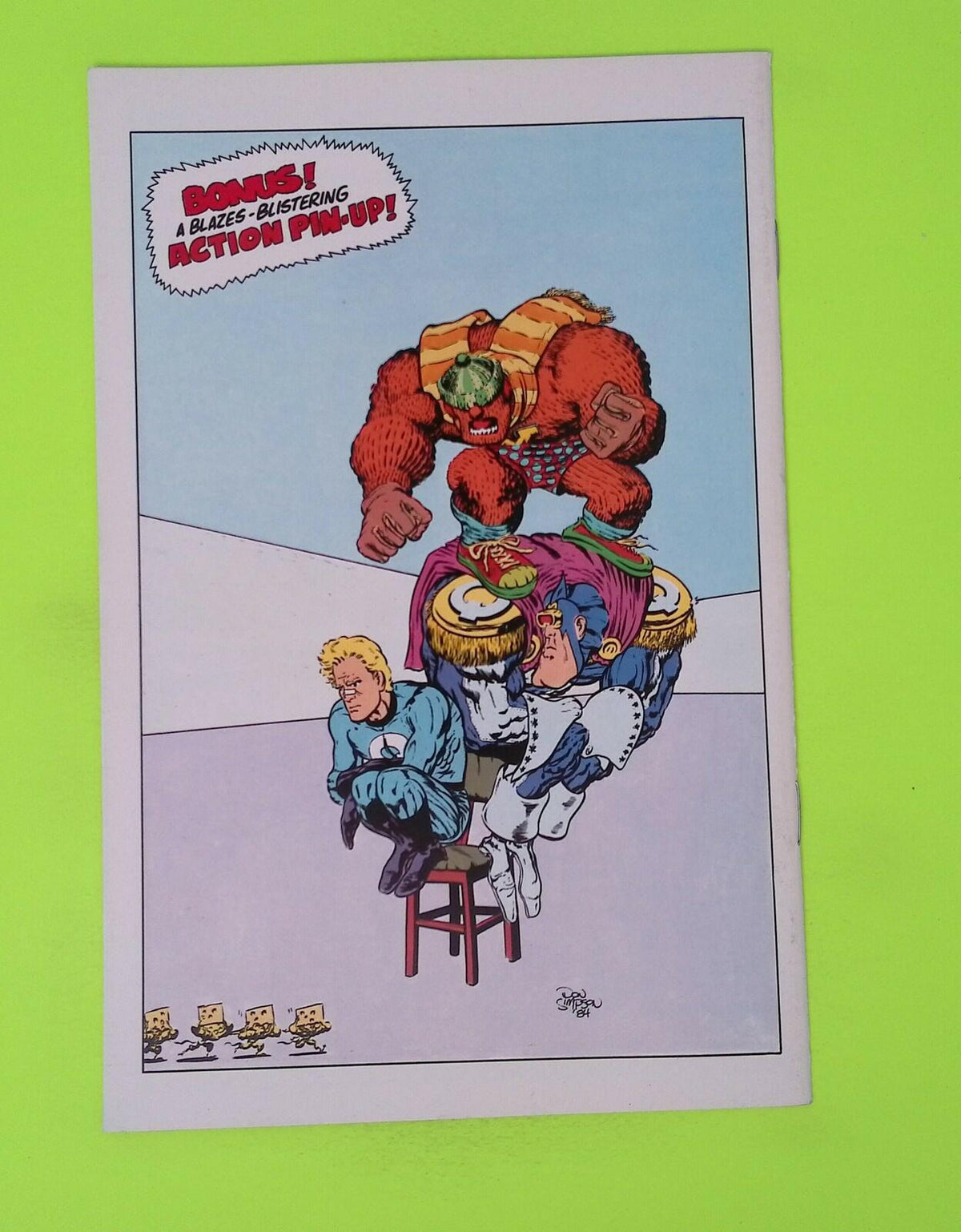 Megaton Man #2 Kitchen Sink Comix High Grade Comic Book Q2-177