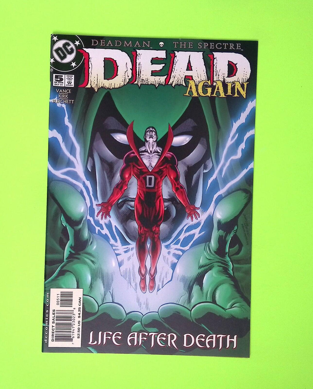 Deadman Dead Again #5 2001 DC Comics High Grade Comic Book X280-17