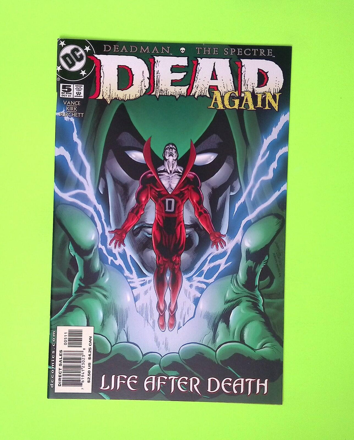 Deadman Dead Again #5 2001 DC Comics High Grade Comic Book X280-17