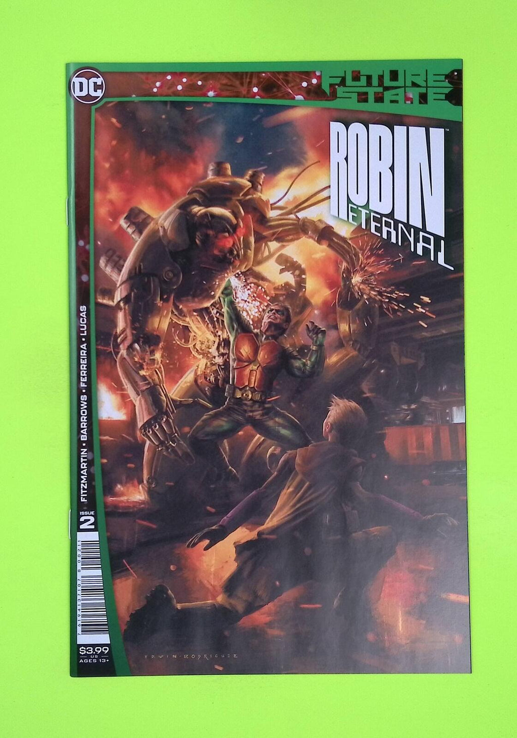 Future State Robin Eternal #2 2021 DC Comics High Grade Comic Book A64-172
