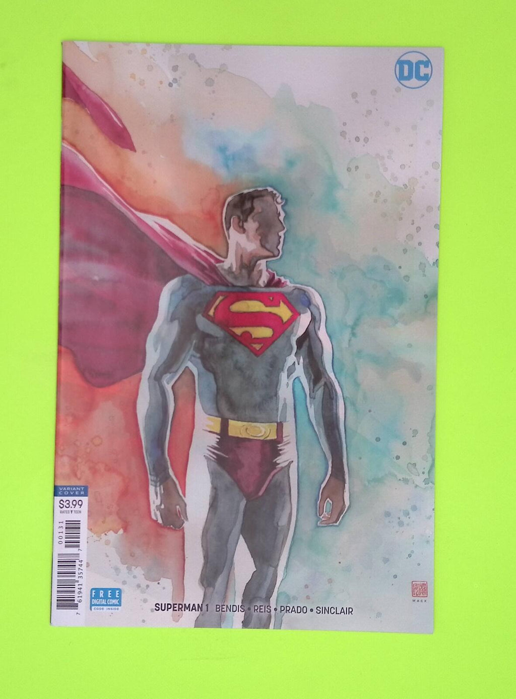 Superman #1c Vol. 5 2018 DC Comics Variant High Grade Comic Book K50-258