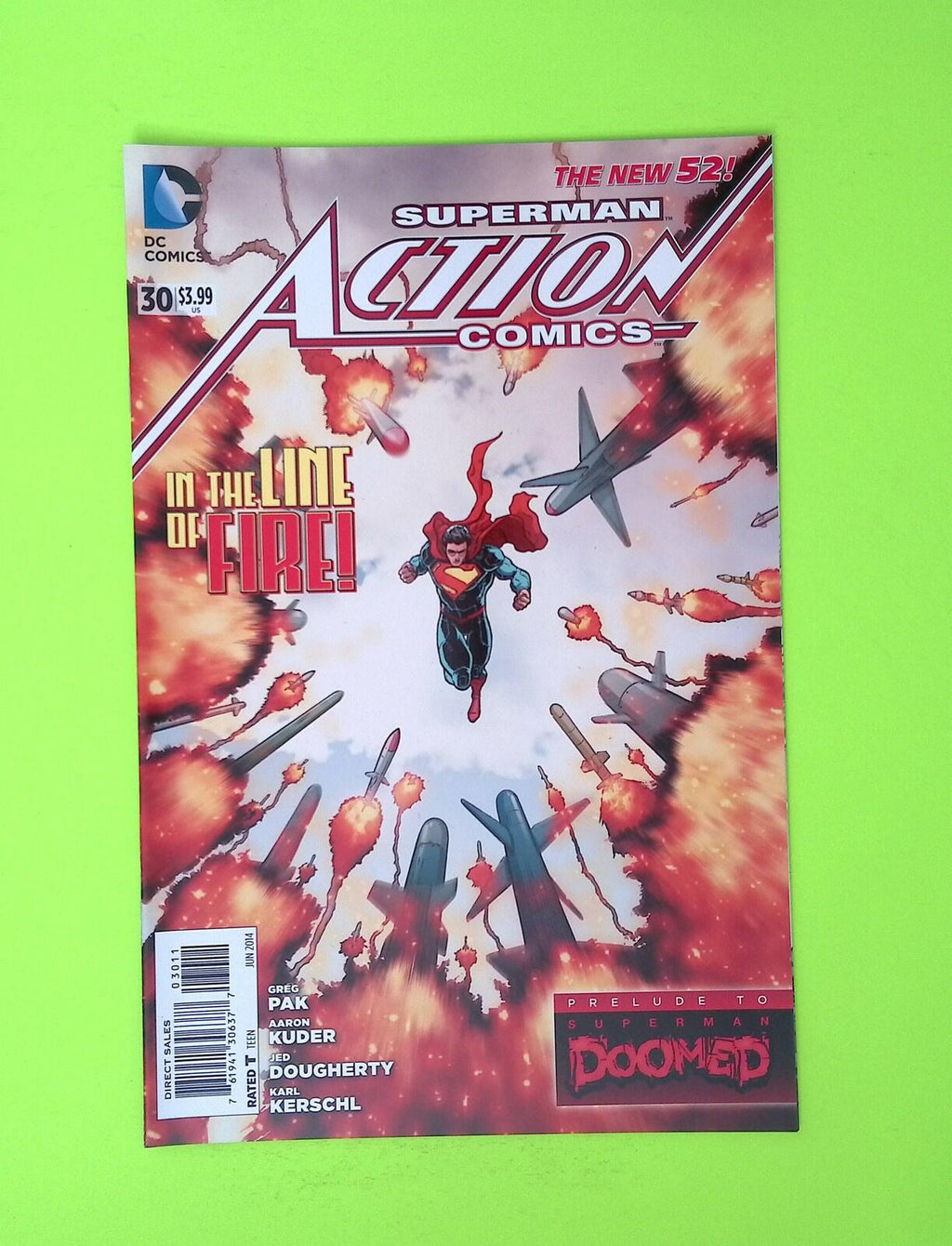 Action Comics #30 Vol. 2 2014 DC Comics High Grade Comic Book X78-175