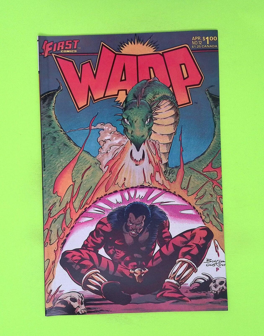 Warp #12 1984 First Comics High Grade Comic Book X29-258