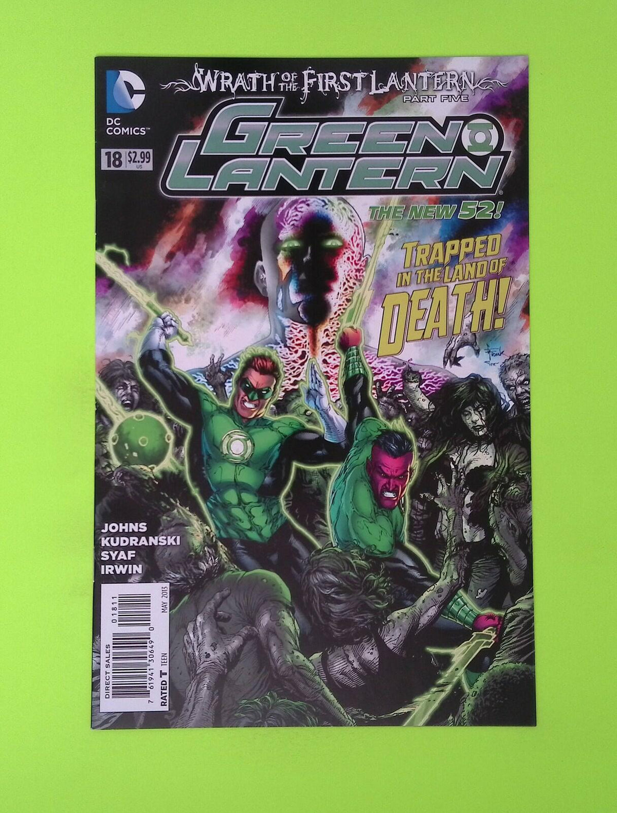 Green Lantern #18 Vol. 5 2013 DC Comics 8.0 Comic Book W159-257
