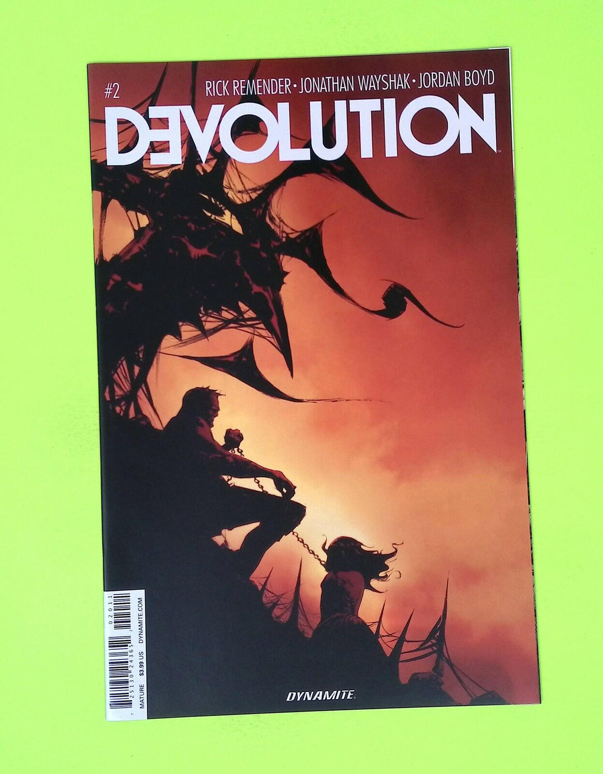 Devolution #2 2016 Dynamite Entertainment High Grade Comic Book J61-254