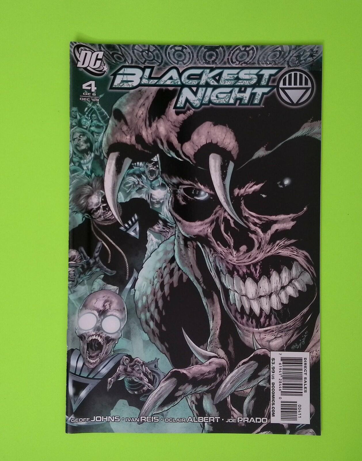 Blackest Night #4 2009 DC Comics High Grade Comic Book X134-85