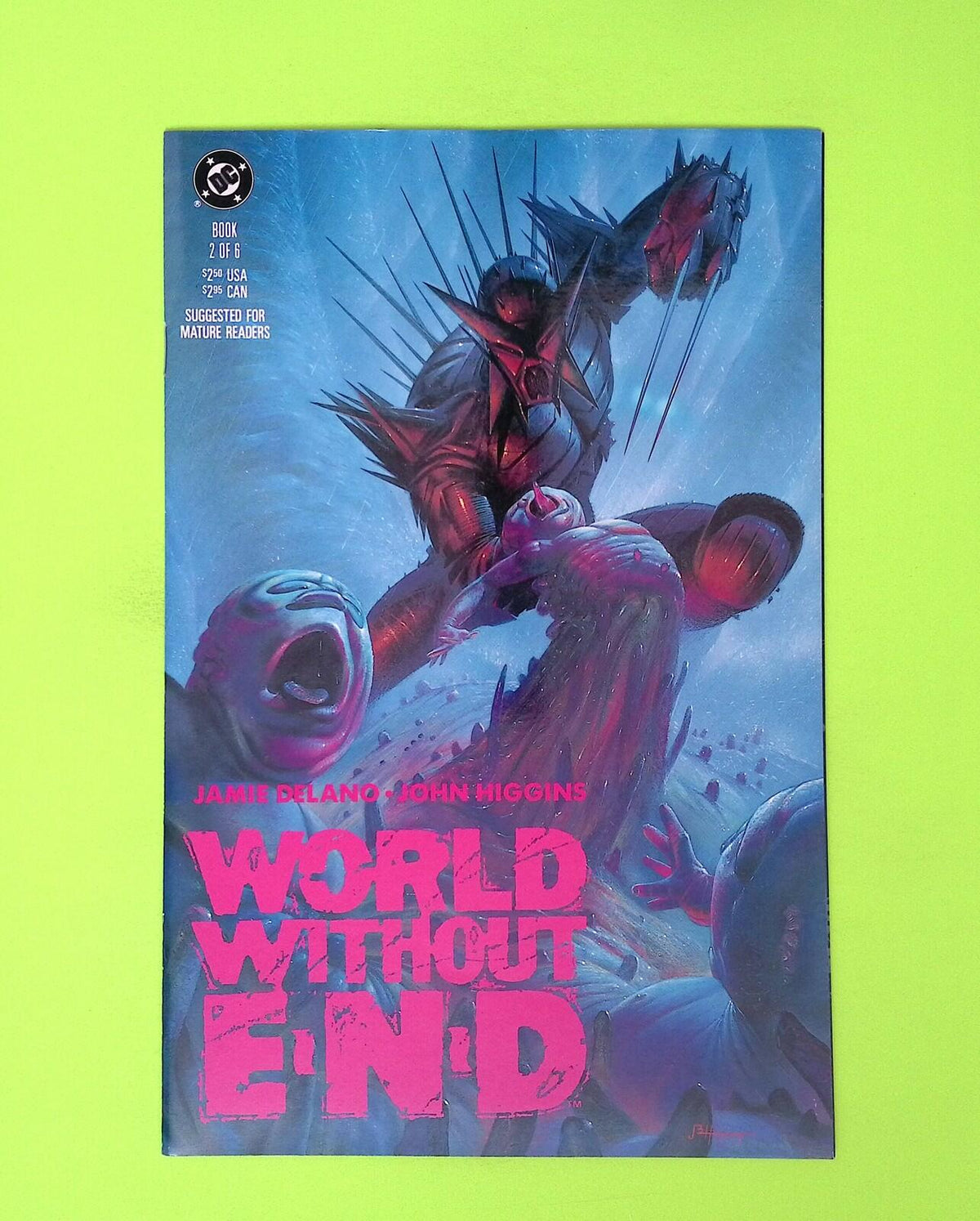 World Without End #2 1990 DC Comics High Grade Comic Book X168-53