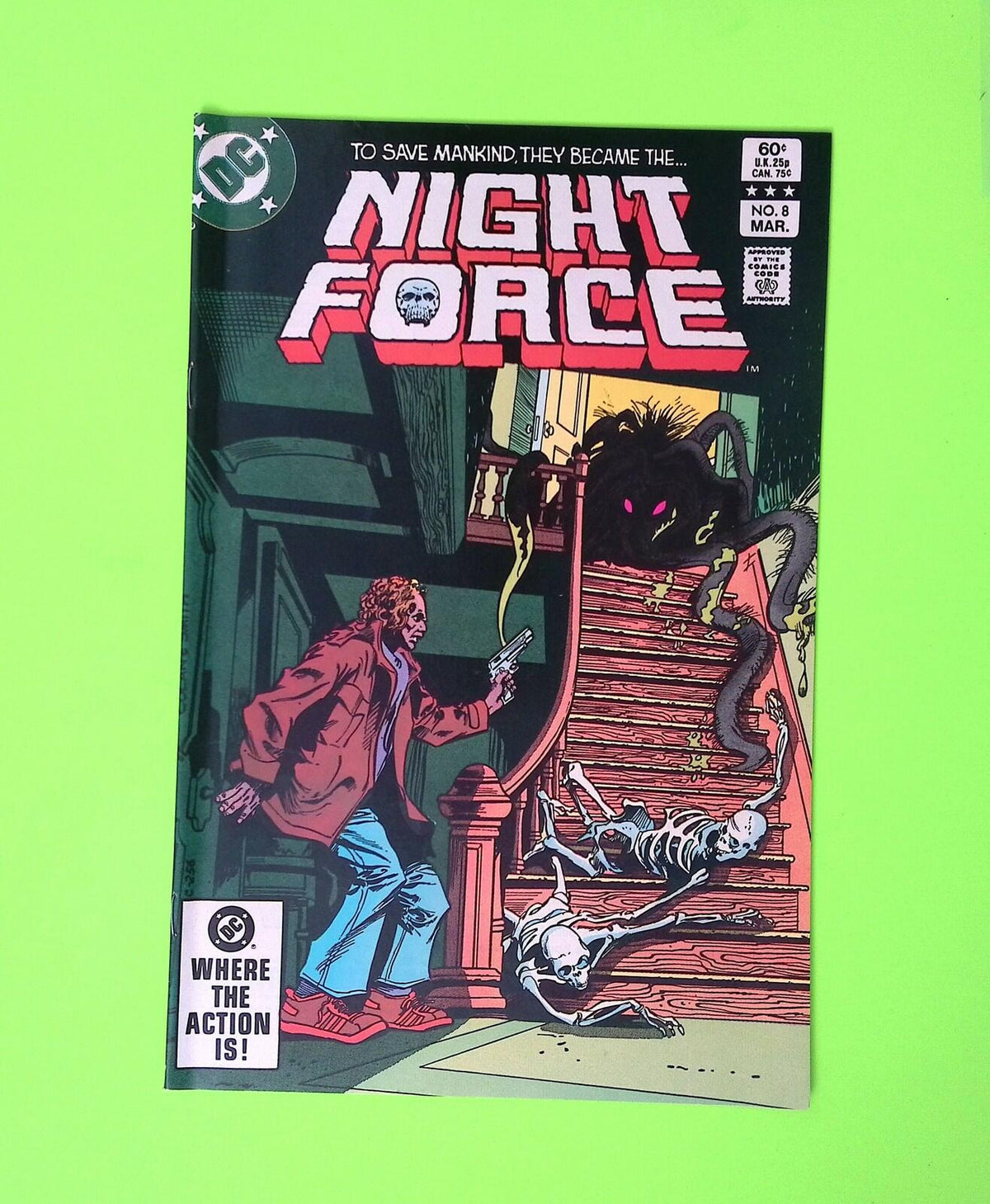 Night Force #8 Vol. 1 1983 DC Comics High Grade Comic Book B25-162