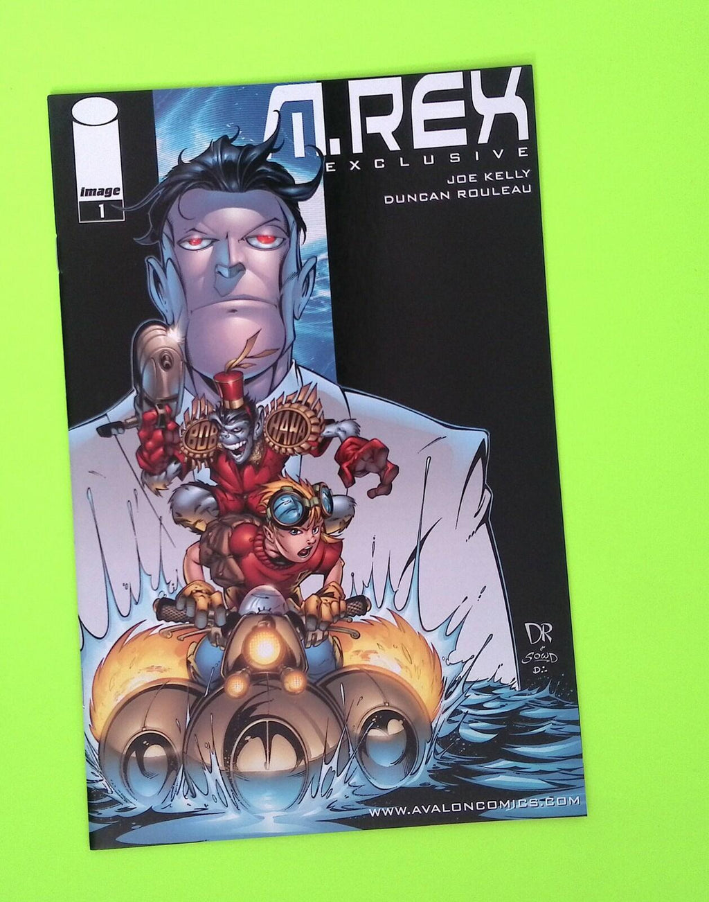 M. Rex #1c 1999 Image Comics Variant High Grade Comic Book R56-27