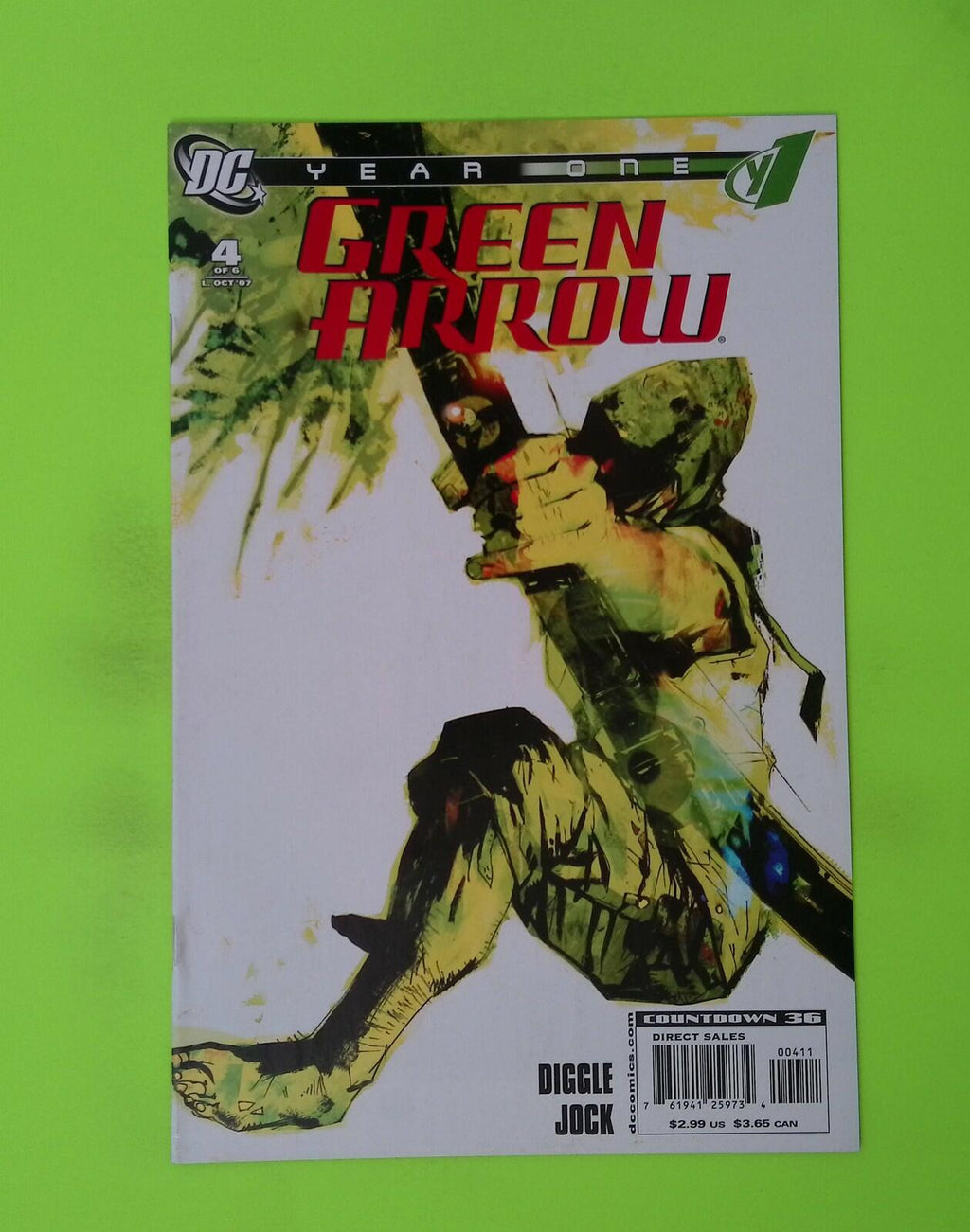 Green Arrow Year One #4 2007 DC Comics High Grade Comic Book R91-243