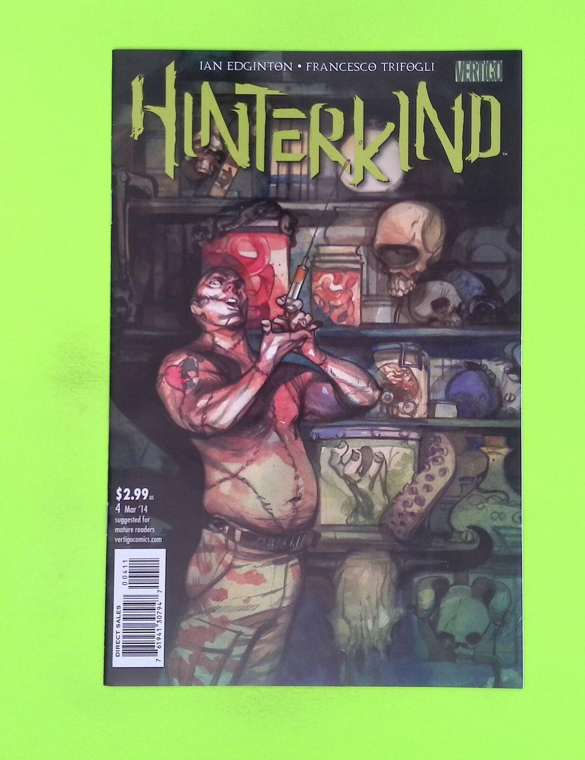Hinterkind #4 2014 Vertigo 8.0 Comic Book W167-135