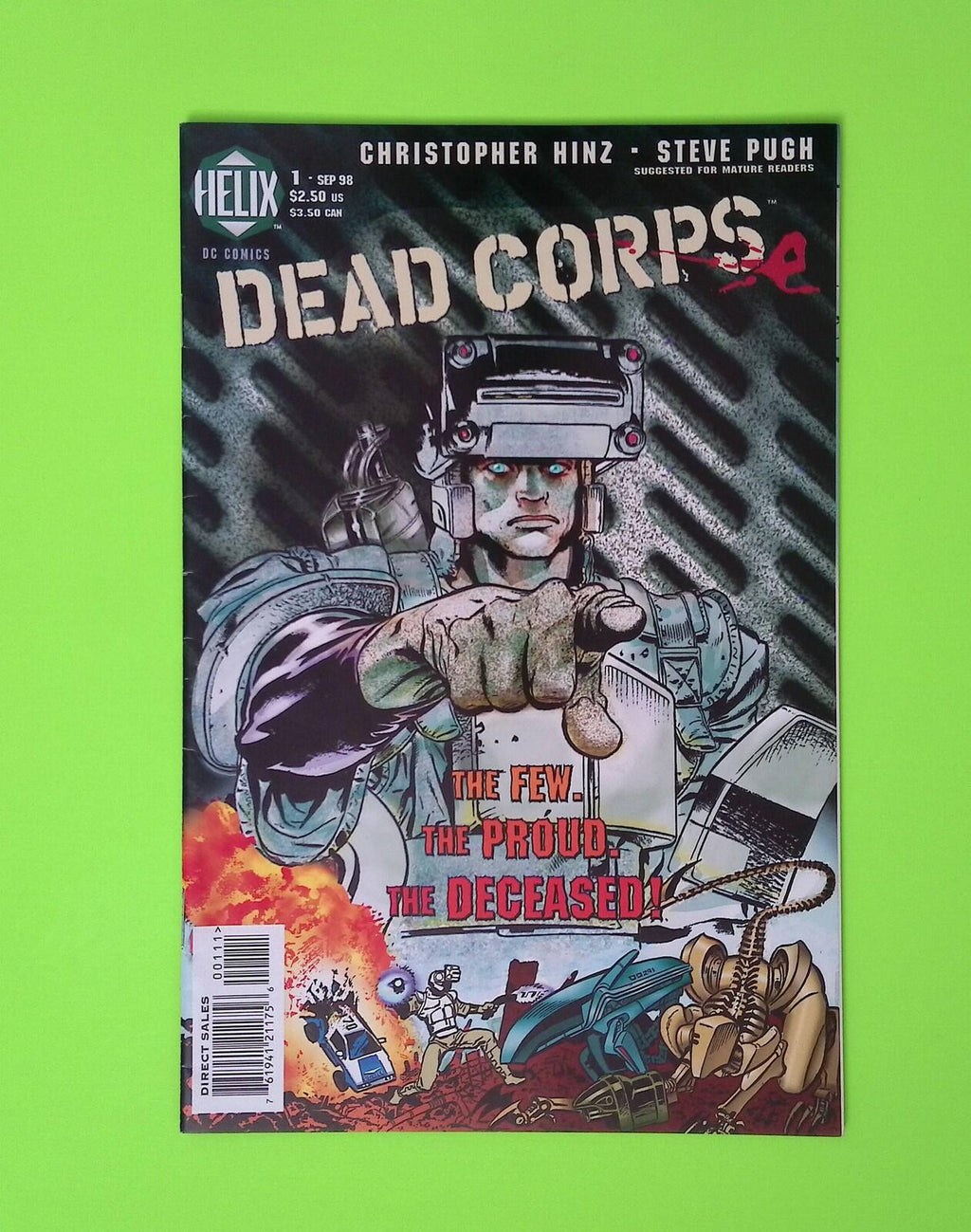 Dead Corpse #1 1998 Helix Higher Grade Comic Book B14-203
