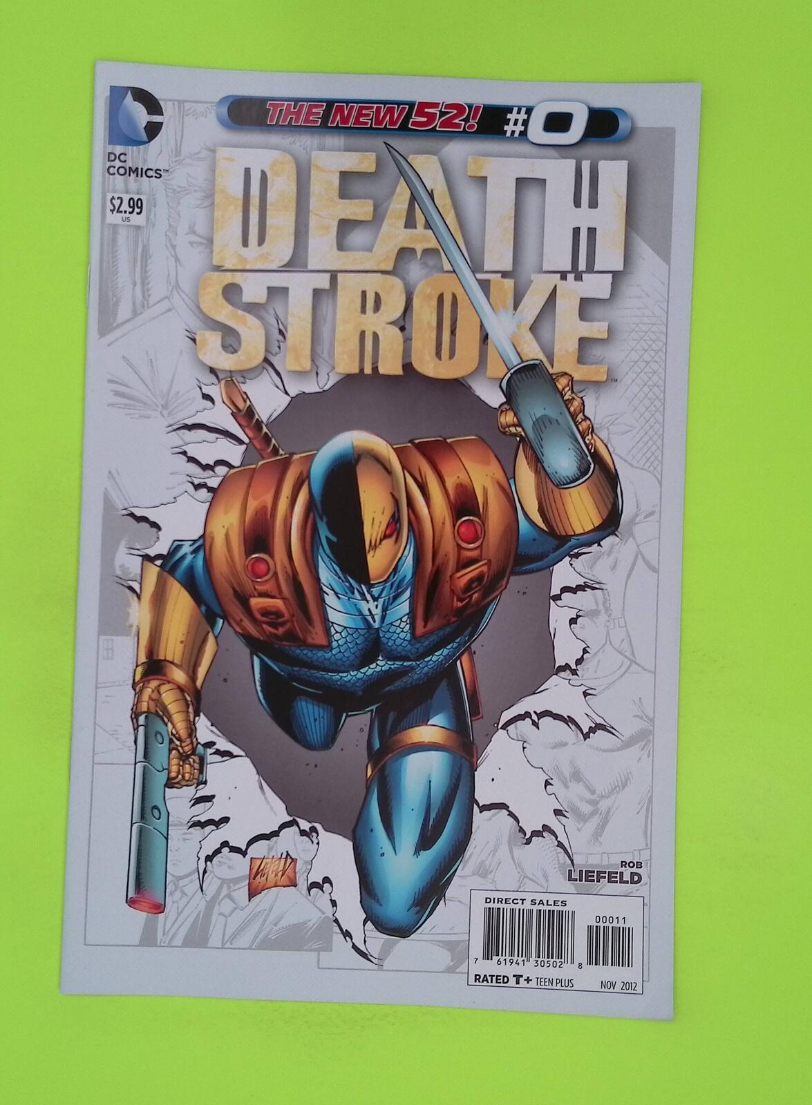 Deathstroke #0 Vol. 2 2012 DC Comics Mid Grade Comic Book K37-280