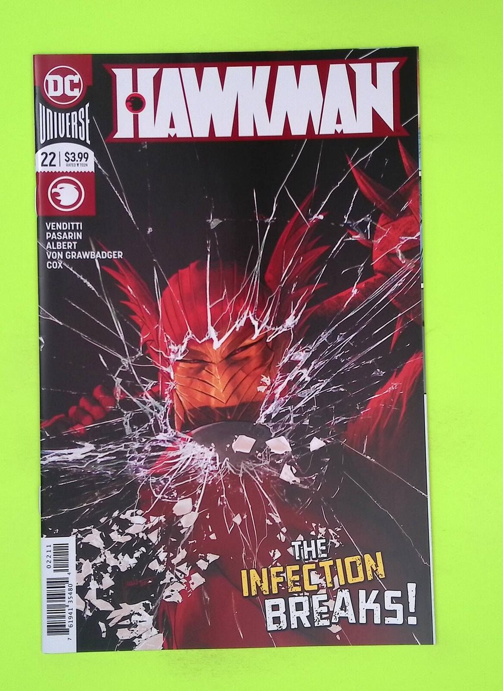 Hawkman #22 Vol. 5 2020 DC Comics 8.0 Comic Book A17-131