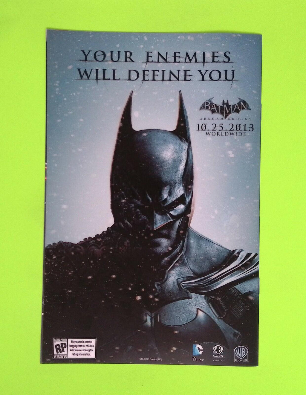 Batman and Robin #23.3 Vol. 2 2013 DC Comics High Grade Comic Book X32-164