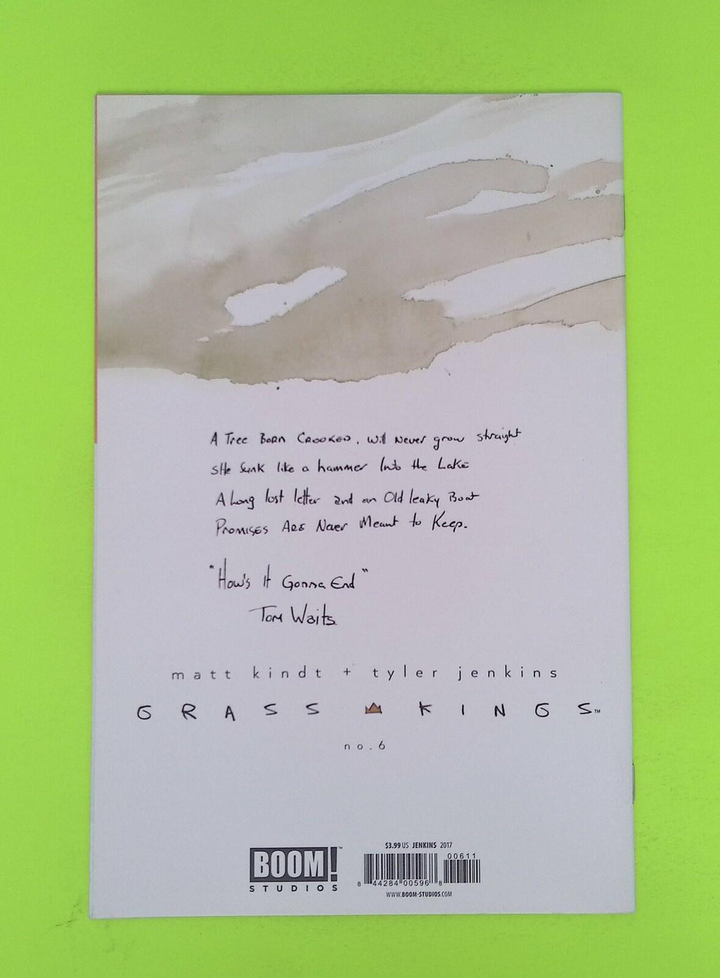 Grass Kings #6 2017 BOOM! Studios High Grade Comic Book W15-73