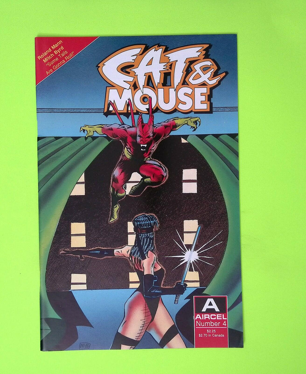 Cat & Mouse #4 Vol. 2 Aircel Publishing High Grade Comic Book X132-154