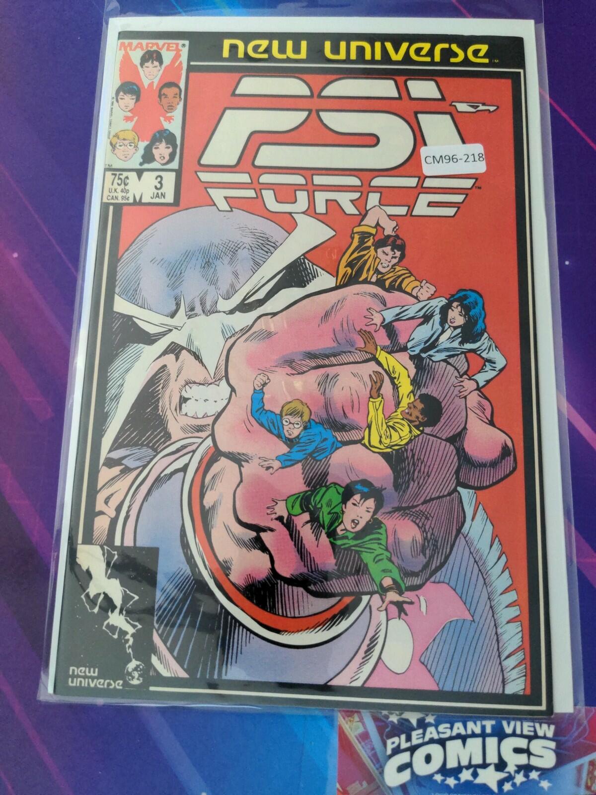 PSI-FORCE #3 8.0 MARVEL COMIC BOOK CM96-218