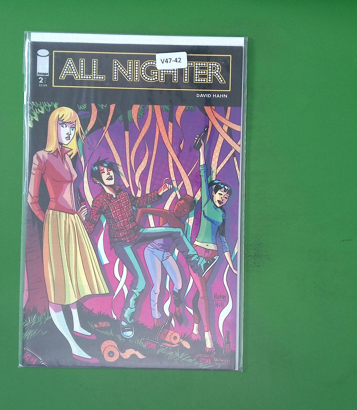 ALL NIGHTER #2 8.0 IMAGE COMIC BOOK V47-42