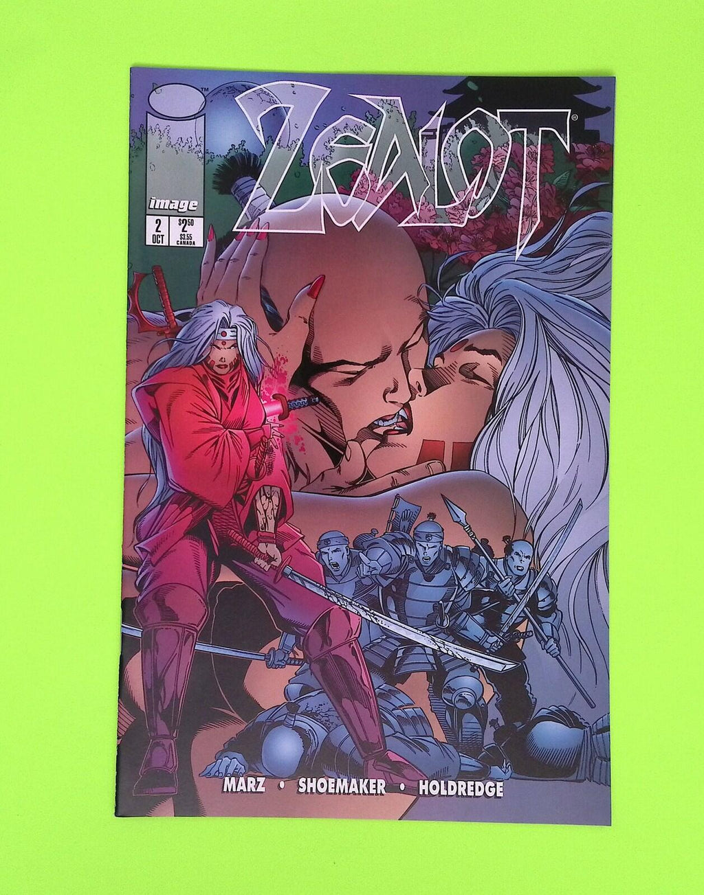 Zealot #2 1995 Image Comics High Grade Comic Book X30-210