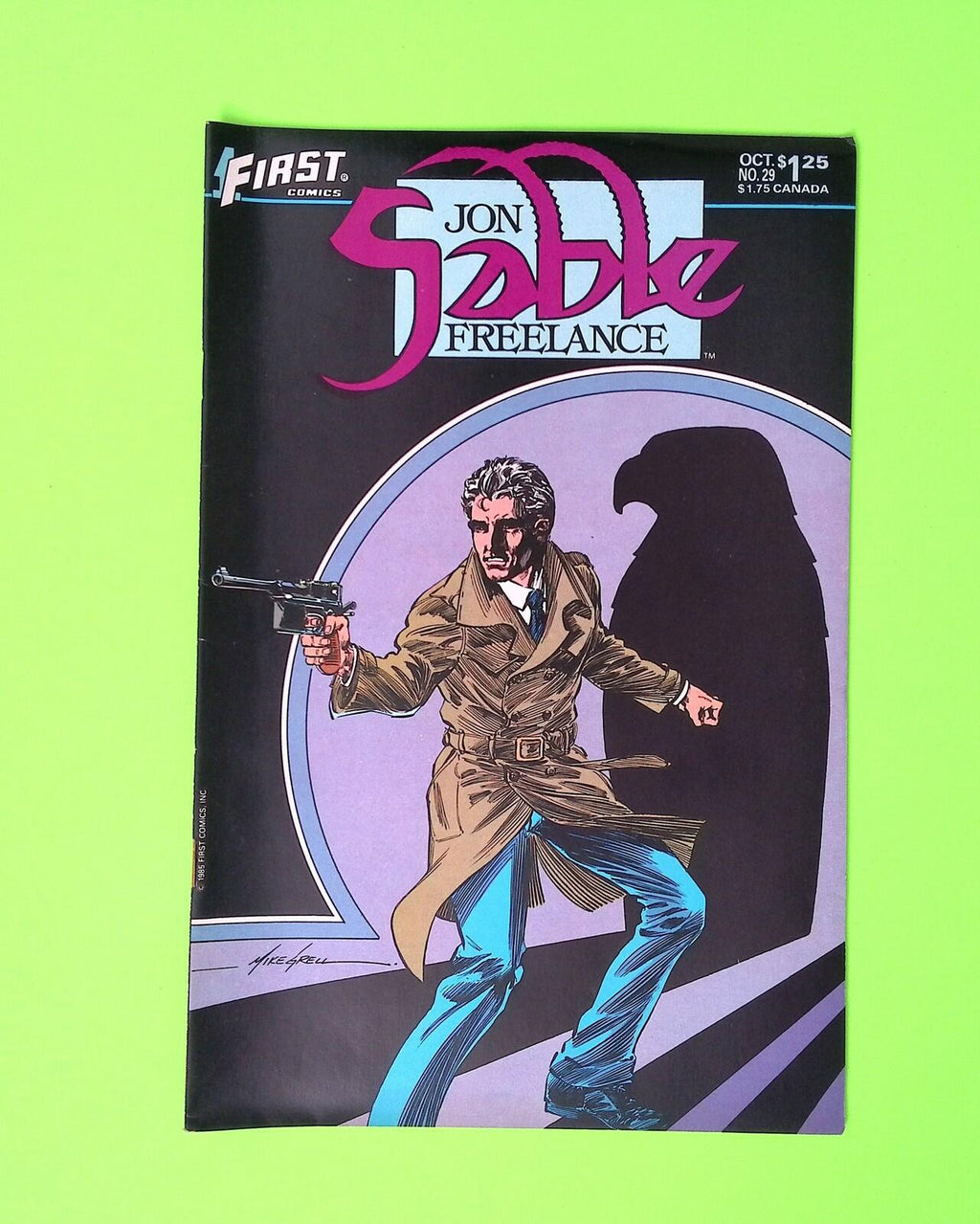 Jon Sable, Freelance #29 1985 First Comics Higher Grade Comic Book B20-71