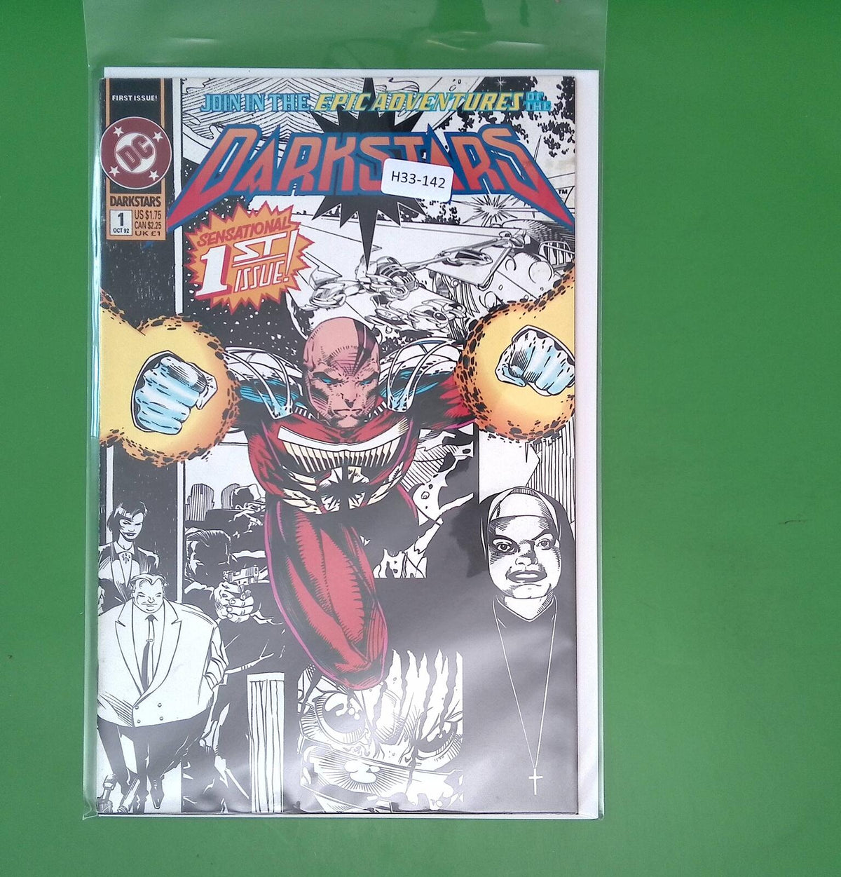 DARKSTARS #1 7.0 DC COMIC BOOK H33-142