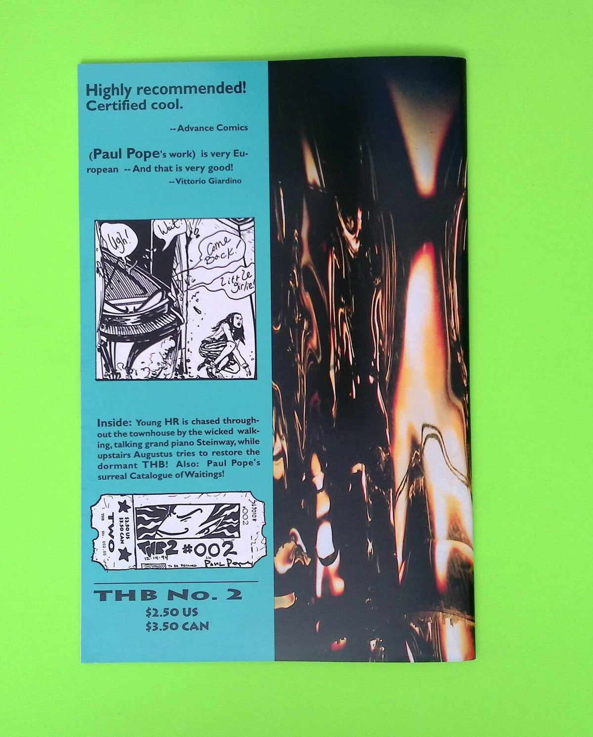 THB #2 Horse Press High Grade Comic Book B106-122