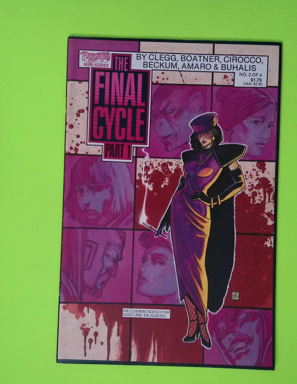 The Final Cycle #2 Dragon's Teeth 8.0 Comic Book R106-53