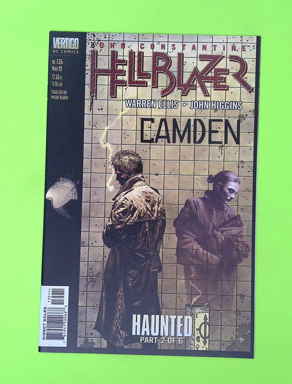 Hellblazer #135 Vol. 1 1999 Vertigo High Grade Comic Book W171-133