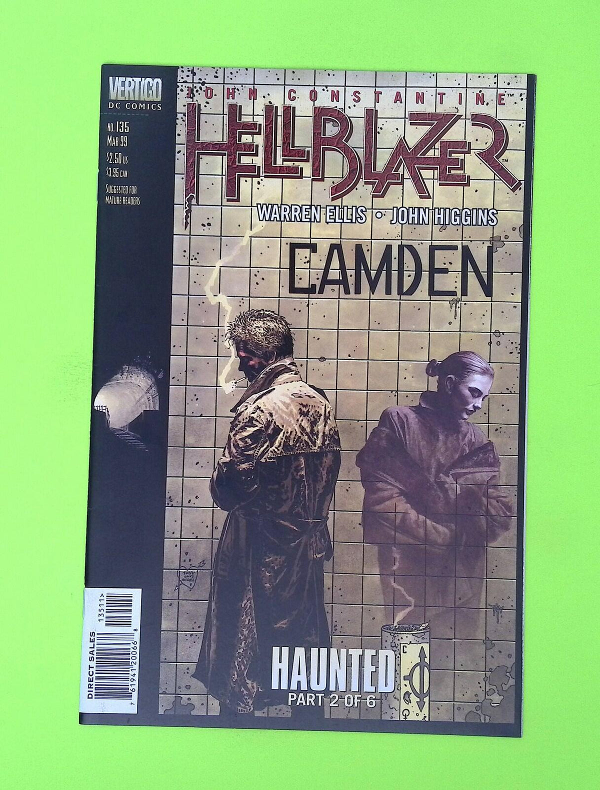 Hellblazer #135 Vol. 1 1999 Vertigo High Grade Comic Book W171-133
