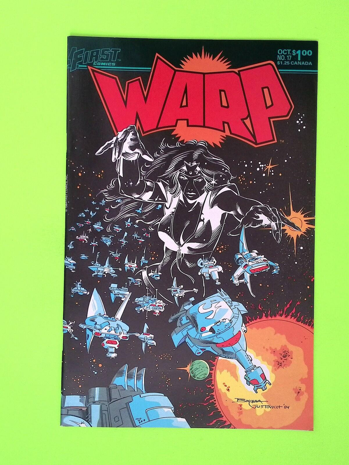 Warp #17 1984 First Comics 8.0 Comic Book X21-55