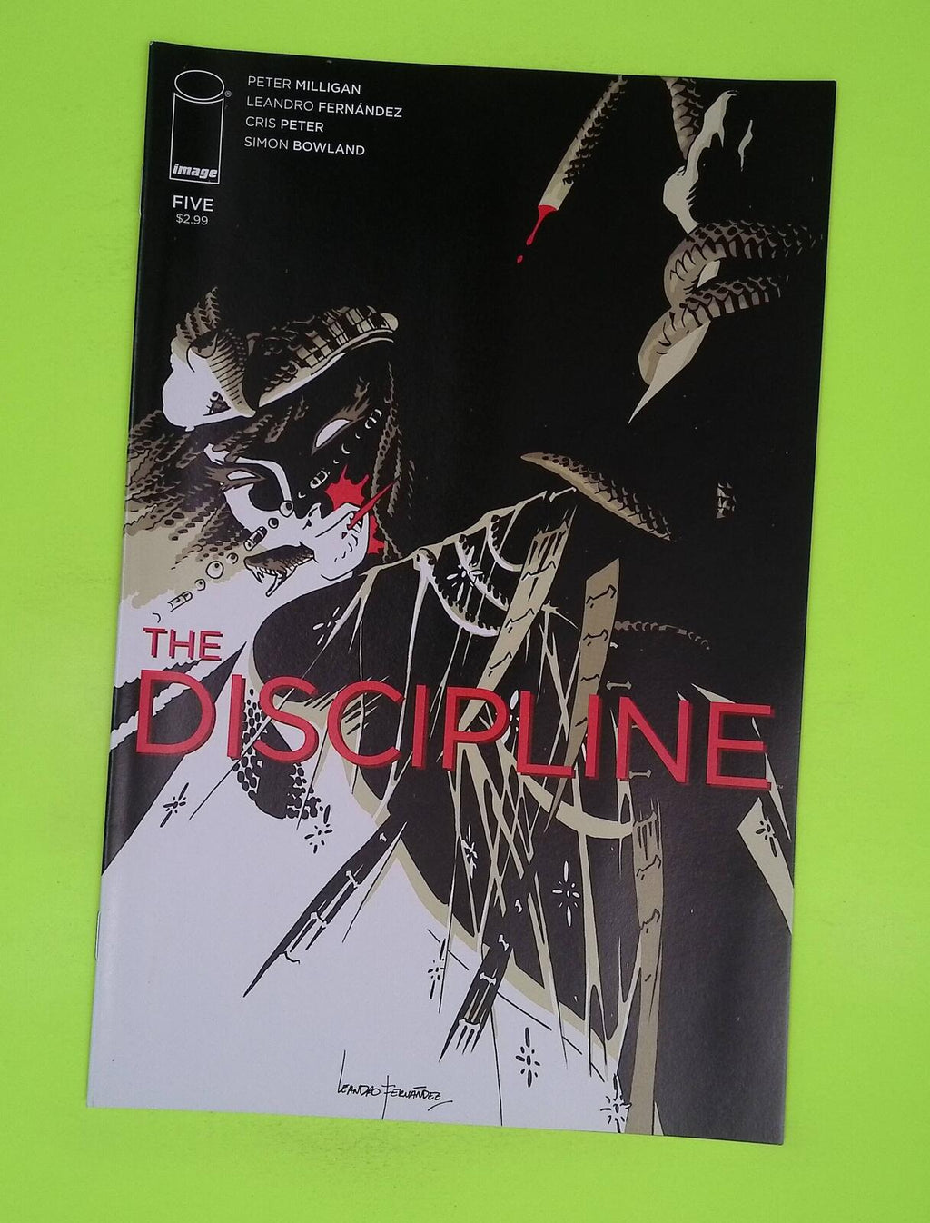 The Discipline #5 2016 Image Comics High Grade Comic Book K94-101