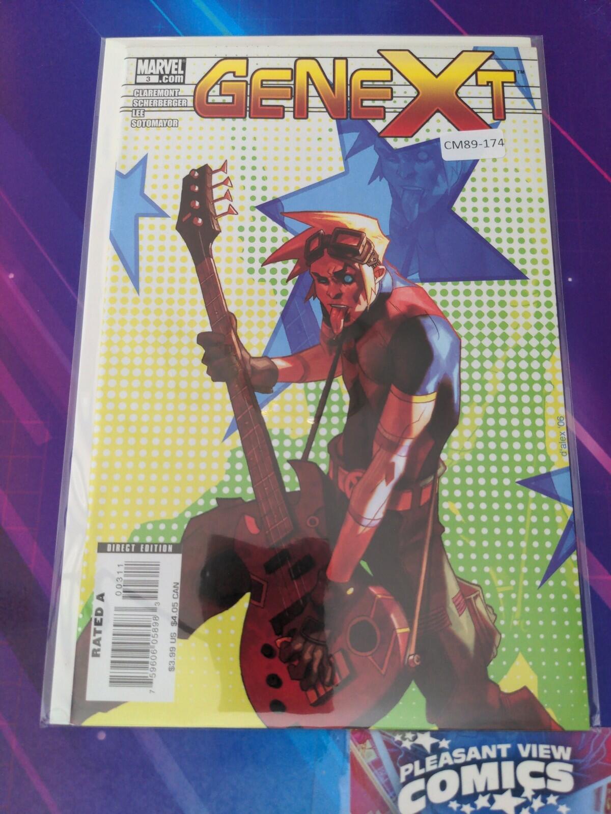 GENEXT #3 HIGH GRADE MARVEL COMIC BOOK CM89-174