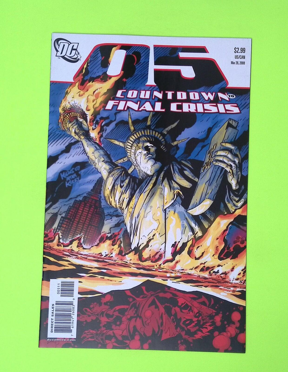 Countdown #5 2008 DC Comics High Grade Comic Book W145-179