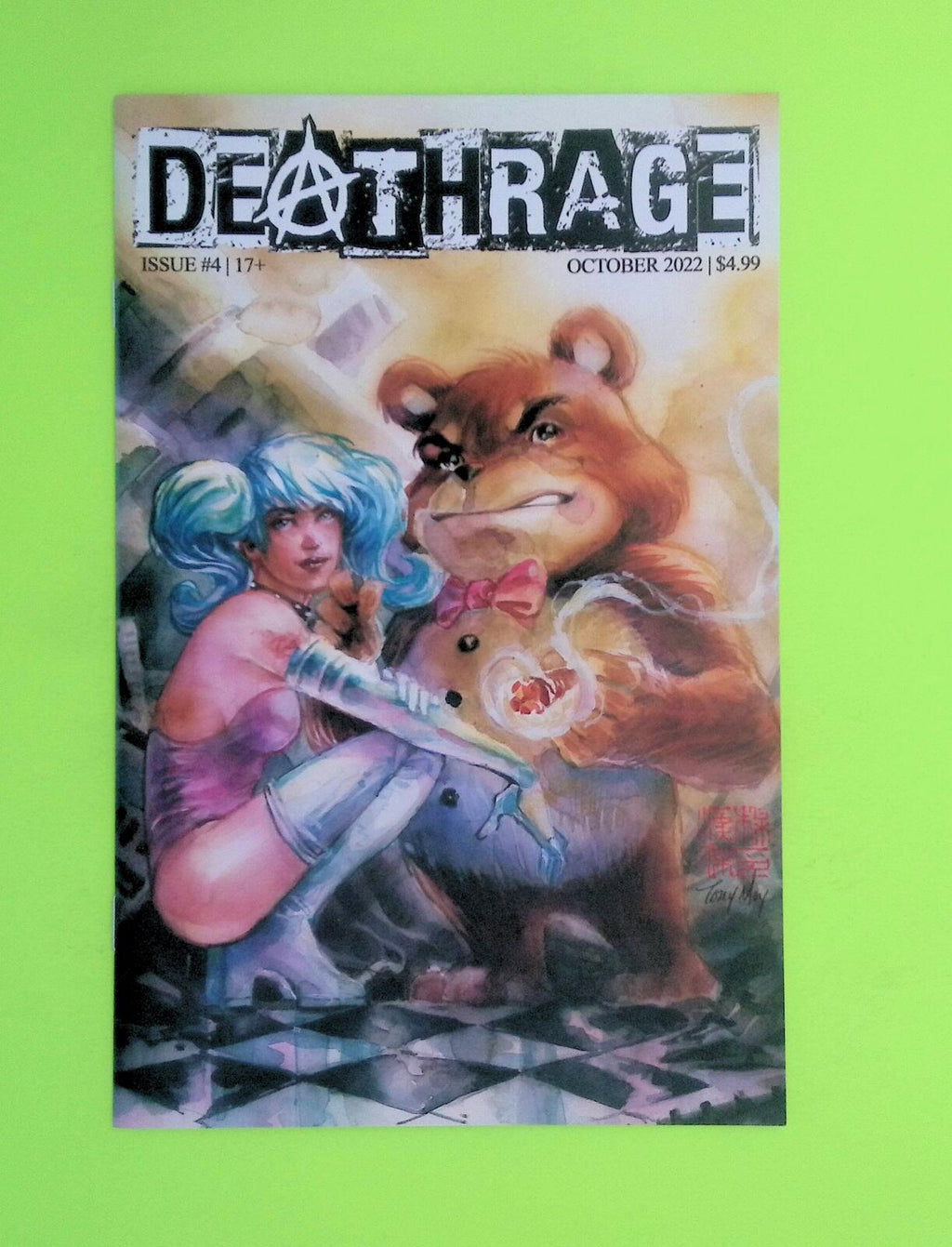 Deathrage #4 2022 Merc Publishing High Grade Comic Book V59-120