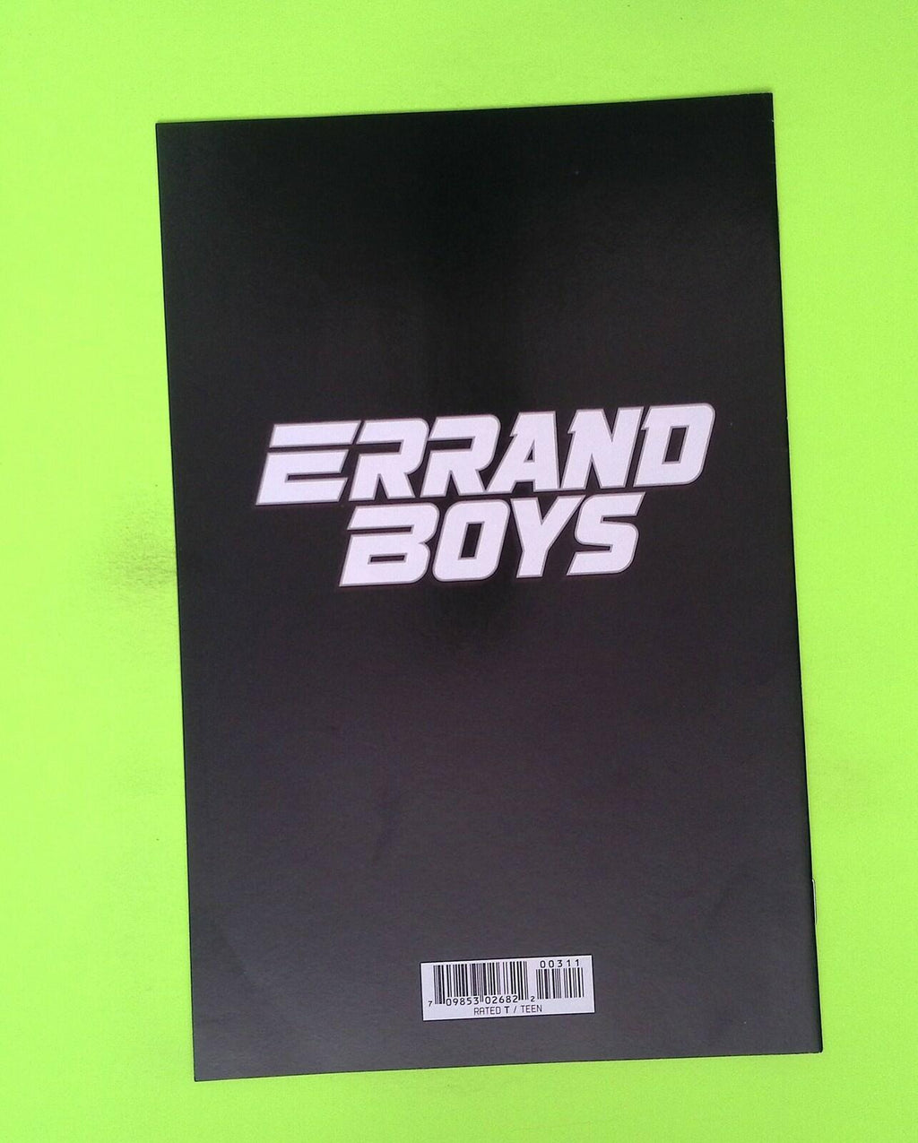 Errand Boys #3 2018 Image Comics High Grade Comic Book X169-206