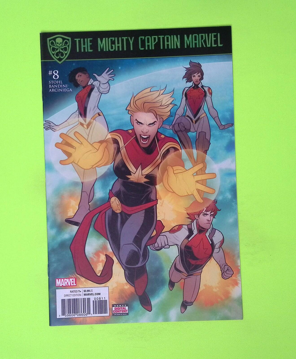 Mighty Captain Marvel #8 2017 Marvel Comics High Grade Comic Book X221-252