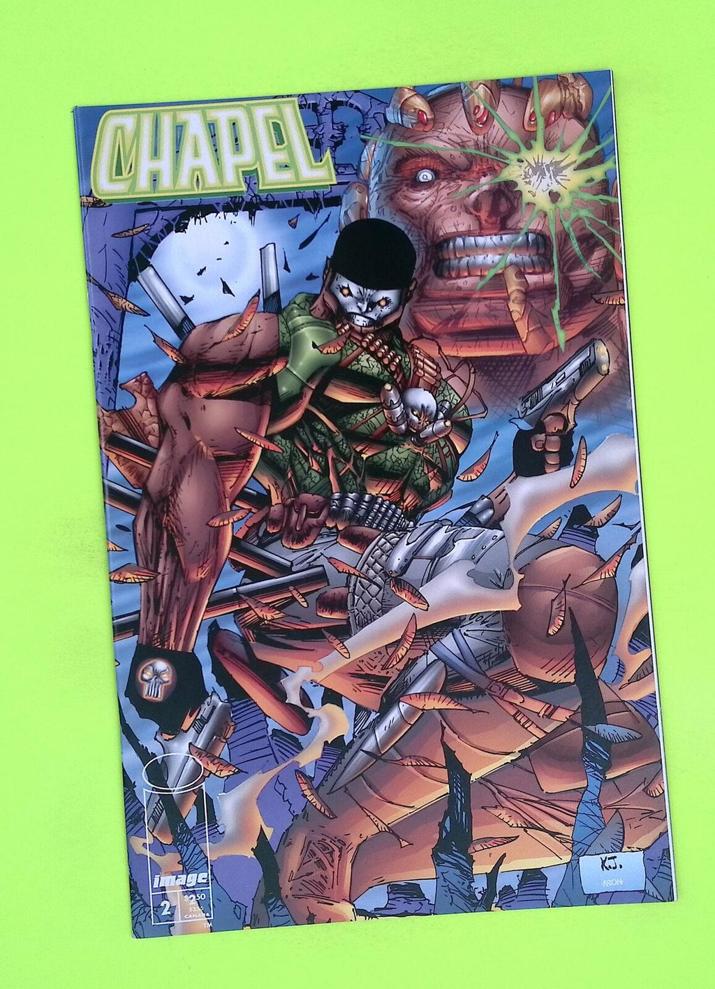 Chapel #2 Vol. 2 1995 Image Comics 8.0 Comic Book J27-235