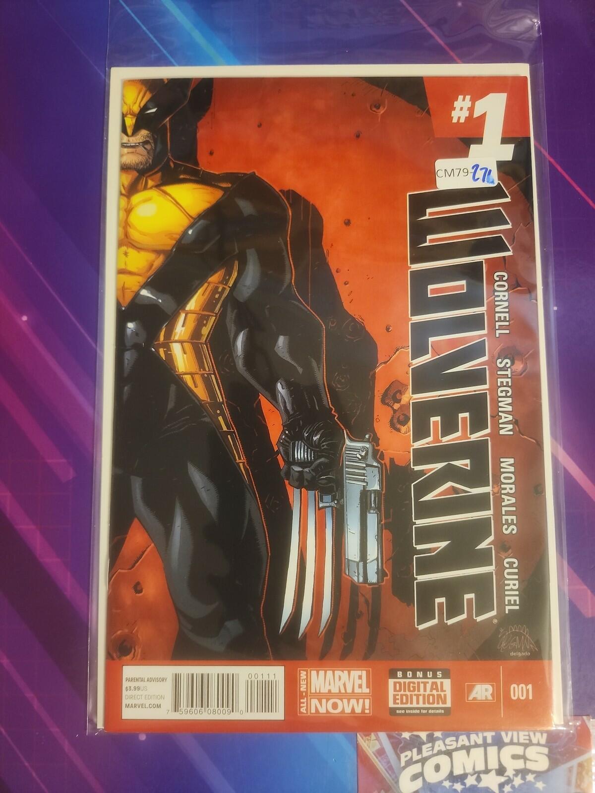 WOLVERINE #1 VOL. 6 HIGH GRADE 1ST APP MARVEL COMIC BOOK CM79-271