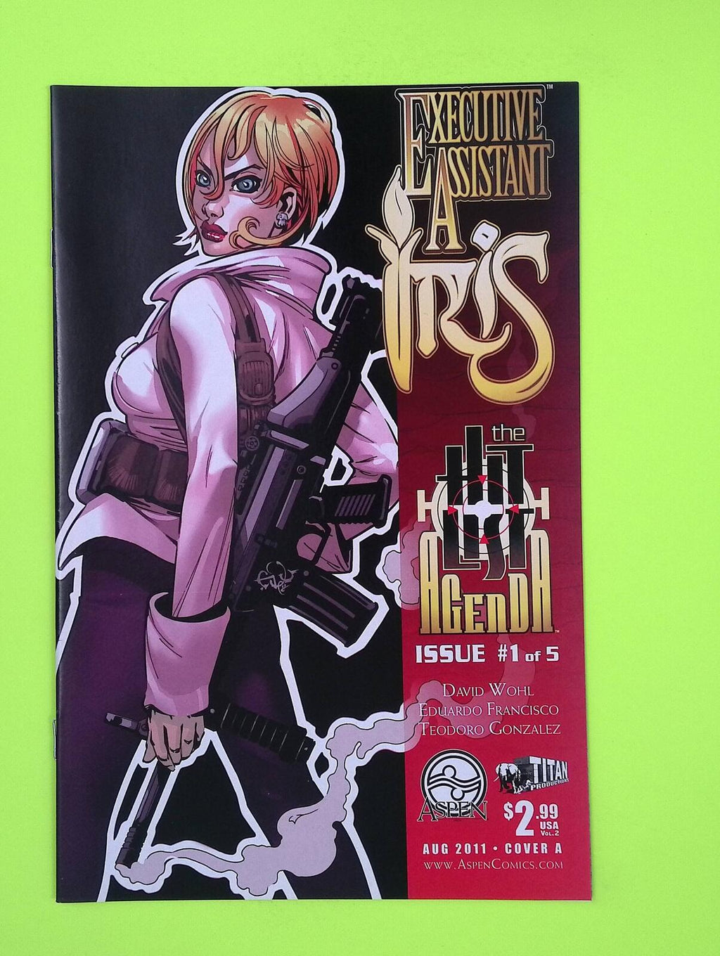 Executive Assistant Iris #1 Vol. 2 2011 Aspen MLT Inc. High Grade J2-187